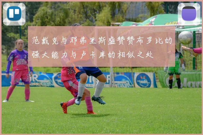 范戴克与邓弗里斯盛赞赞布罗比的强大能力与卢卡库的相似之处